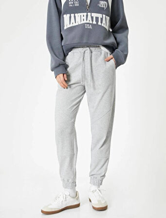 5WAL40007IK Koton Kadın Eşofman Alt ANTRASİT