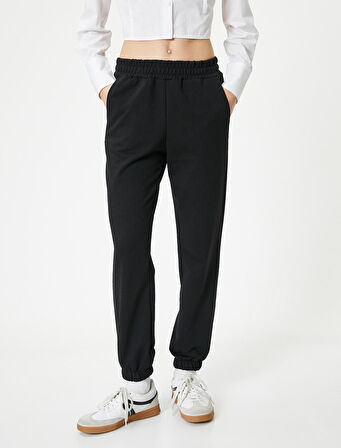 Jogger Eşofman Altı Cepli Rahat Kalıp