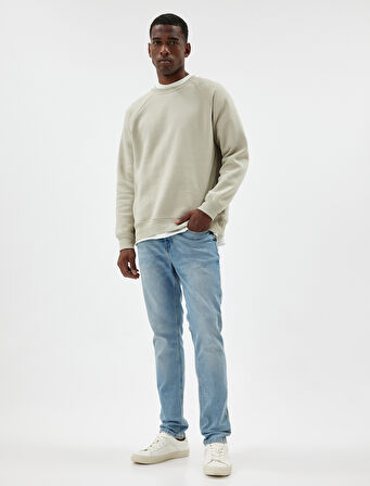 Slim Fit Kot Pantolon - Brad Jean