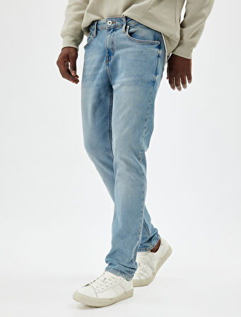 Slim Fit Kot Pantolon - Brad Jean