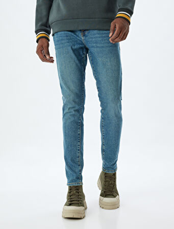 Skinny Fit Standart Bel Kot Pantolon - Michael Jean