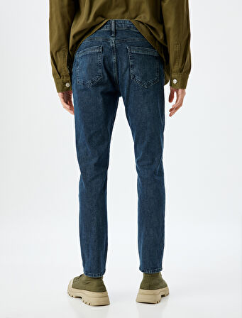 Slim Fit Kot Pantolon - Brad Jean