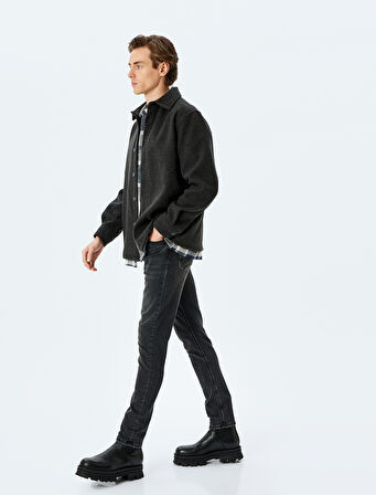 Pamuklu Slim Fit Jean Pantolon - Brad Jean