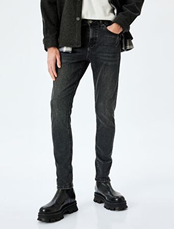 Pamuklu Slim Fit Jean Pantolon - Brad Jean