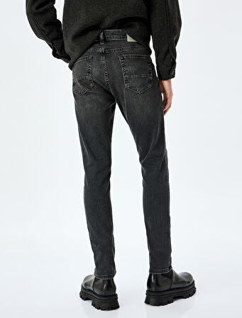 Pamuklu Slim Fit Jean Pantolon - Brad Jean