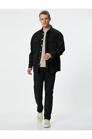 Slim Straight Fit Kot Pantolon - Chadwick Jean