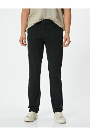 Slim Straight Fit Kot Pantolon - Chadwick Jean