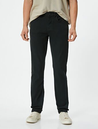 Slim Straight Fit Kot Pantolon - Chadwick Jean