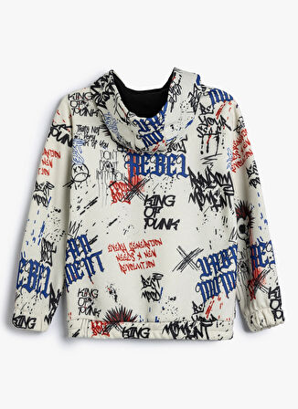 Koton Baskılı Erkek Çocuk  Çok Renkli Sweatshırt 5WKB10086TK