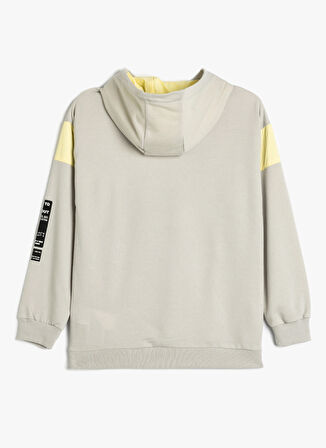 Koton Baskılı Erkek Çocuk  Gri Sweatshırt 5WKB10087TK