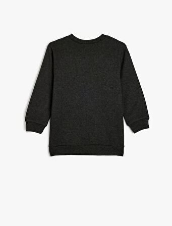 5WKB10120TK Koton Erkek Çocuk Sweat ANTRASİT