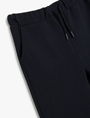 Basic Jogger Eşofman Altı Beli Bağlamalı Cepli