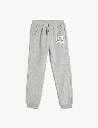 Bağcıklı Cepli Basic Jogger Pantolon