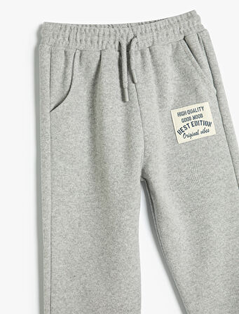 Bağcıklı Cepli Basic Jogger Pantolon