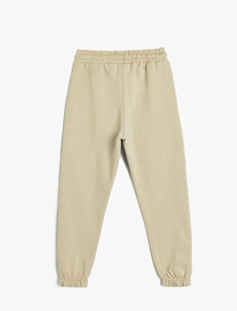 Jogger Eşofman Altı Cepli Beli Bağlamalı 