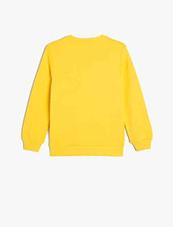 Tweety Sweatshirt Lisanslı Bisiklet Yaka Pamuklu