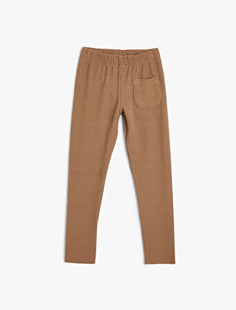 Basic Tayt Ribanalı Tek Cep Detaylı 