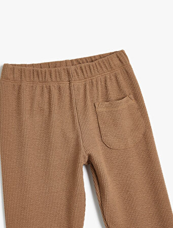 Basic Tayt Ribanalı Tek Cep Detaylı 