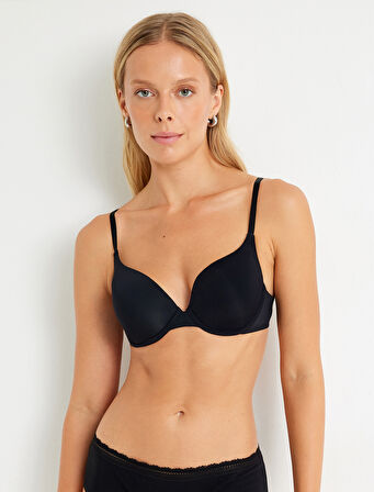 Desteksiz Balenli Sütyen Dolgusuz Basic