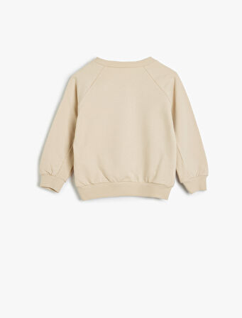 Basic Sweat Uzun Kollu Şardonlu Pamuklu
