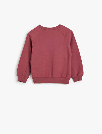 Basic Sweat Uzun Kollu Şardonlu Pamuklu