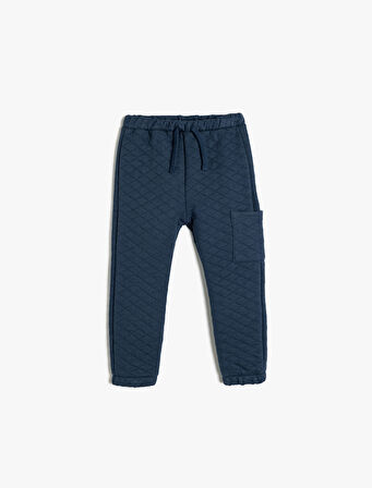 Basic Kapitone Jogger Eşofman Altı Cepli