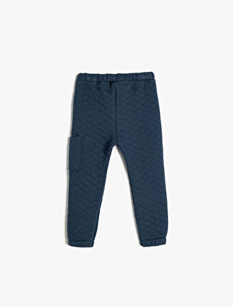 Basic Kapitone Jogger Eşofman Altı Cepli