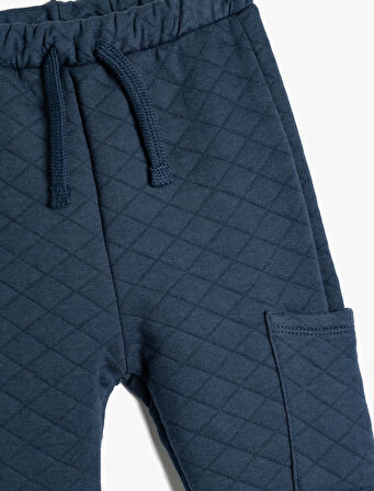 Basic Kapitone Jogger Eşofman Altı Cepli