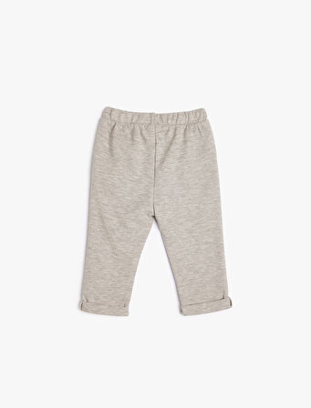 Basic Jogger Eşofman Altı Beli Lastikli
