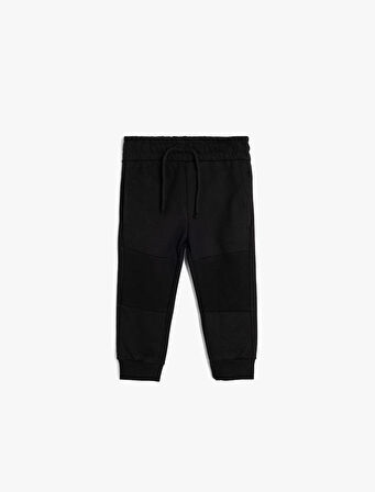 Erkek Bebek Jogger Eşofman Altı Beli Bağlamalı Pamuklu
