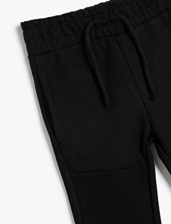 Erkek Bebek Jogger Eşofman Altı Beli Bağlamalı Pamuklu