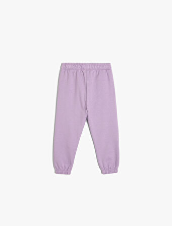 Basic Jogger Eşofman Altı Beli Lastikli Pamuklu