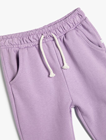 Basic Jogger Eşofman Altı Beli Lastikli Pamuklu