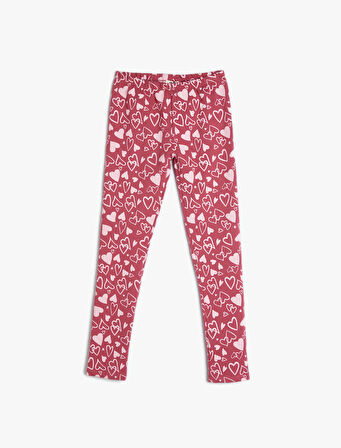 Kalpli Tayt Beli Lastikli Pamuklu Şardonlu