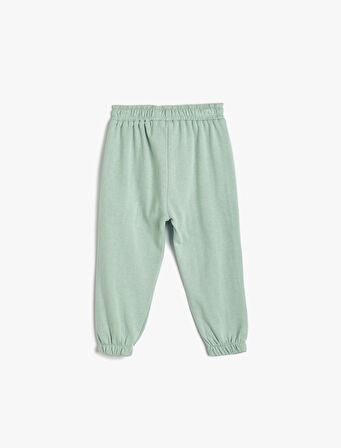 Basic Jogger Eşofman Altı Beli Lastikli Pamuklu