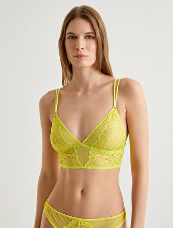 Dantelli Bralet Balensiz Dolgusuz Kapsız