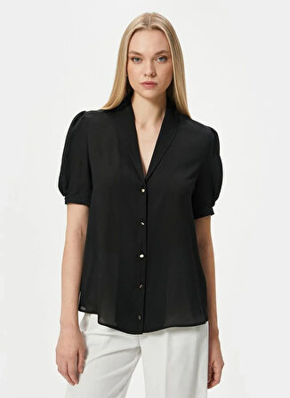 Koton Siyah Kadın Yelek 5WAK20007UW