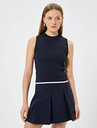 5WAK30001HT Koton Kadın Atlet LACİVERT