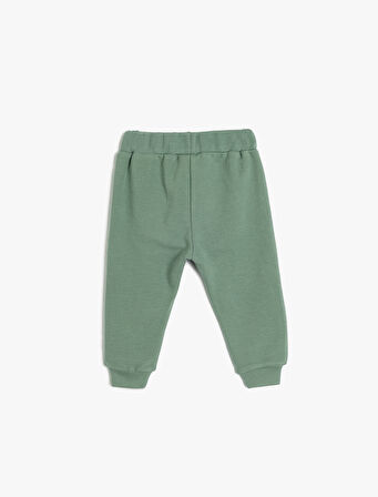 Basic Jogger Eşofman Altı Kanguru Cepli Beli Bağlamalı