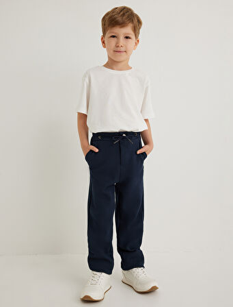 Basic Eşofman Altı Beli Bağlamalı Cep Detaylı 