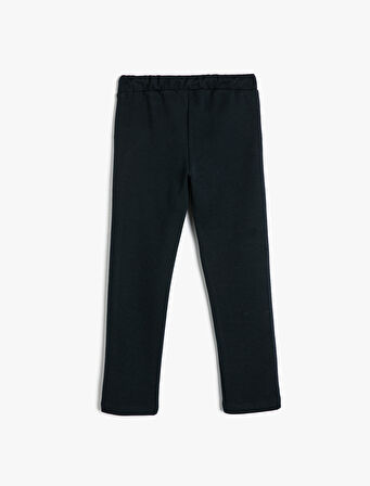 Basic Eşofman Altı Beli Bağlamalı Cep Detaylı 