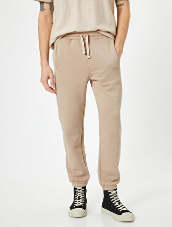 Jogger Eşofman Altı Beli Bağcıklı Cep Detaylı