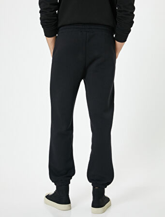 Jogger Eşofman Altı Beli Bağcıklı Cep Detaylı