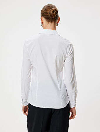 Business Gömlek Uzun Kollu Slim Fit 