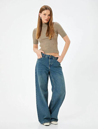 5WAK90085HT Koton Kadın Kazak VİZON