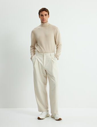 Triko Kazak Basic Balıkçı Yaka Uzun Kollu