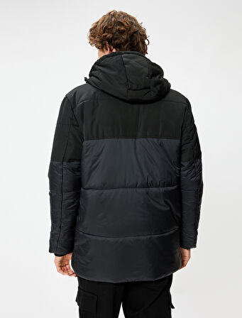 Anorak Mont Slim Fit Fermuarlı