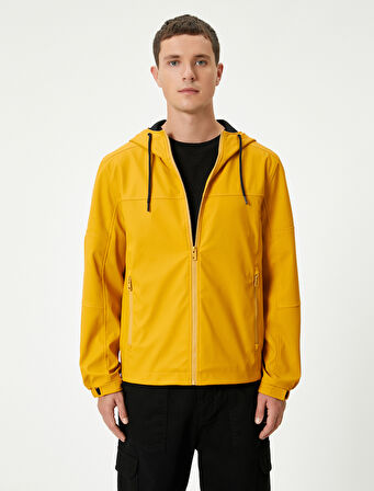 Mevsimlik Ceket Slim Fit Fermuarlı