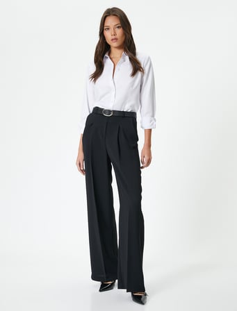 Slim Fit Gömlek Uzun Kollu Düğmeli 