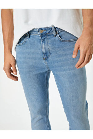 Skinny Fit Standart Bel Kot Pantolon - Michael Jean